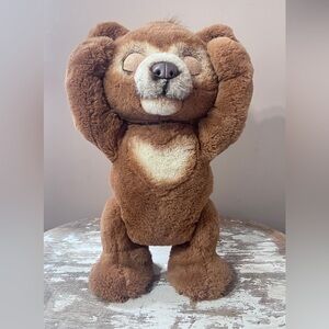 Major price drop FurReal Cubby, The Curious Bear Interactive Brown Plush Bear